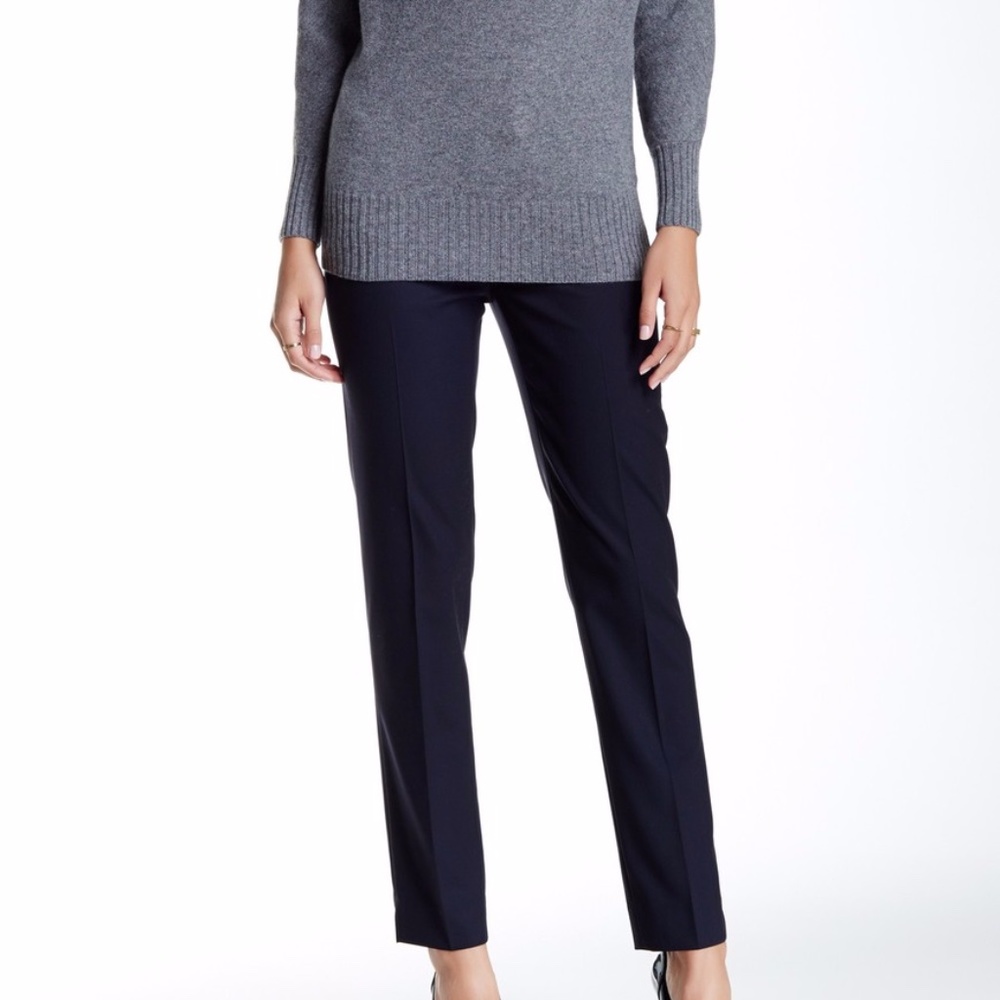 Lafayette 148 New York NEW WoolBlend Ankle Pant 14
